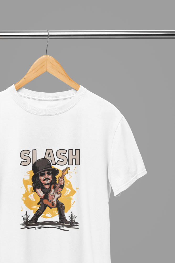 Slash T-Shirt/Sweatshirt - Poster Kingz - S - Design 2 T-Shirt - White