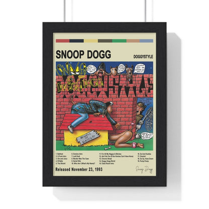 Snoop Dogg - Doggystyle Album Cover Poster - Poster Kingz - A5 (unframed) - Vintage - 