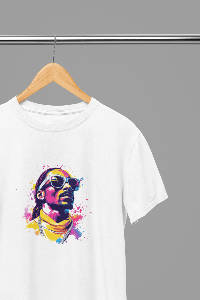 Snoop Dogg T-Shirt/Sweatshirt - Poster Kingz - S - T-Shirt - White