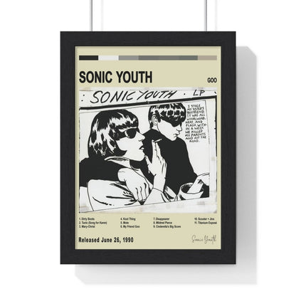 Sonic Youth - Goo Album Cover Poster - Poster Kingz - A5 (unframed) - Vintage - 