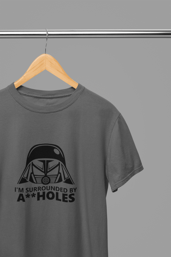 Grey t-shirt with Spaceballs - Helmet /Sweatshirt