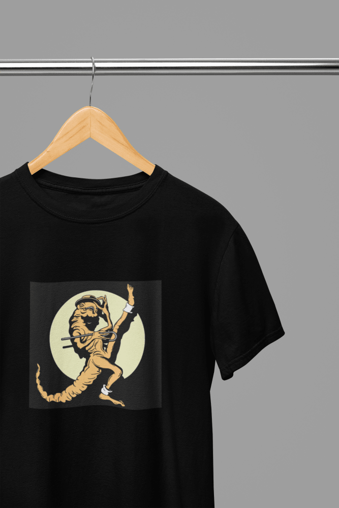 Black t-shirt with Spaceballs - Official Movie Comfortable Graphic in Soft Breathable Fabric