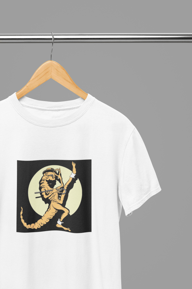 White t-shirt with Spaceballs - Official Movie Comfortable Graphic in Soft Breathable Fabric