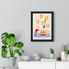Framed Spaghetti Kitchen Print - Italian Pasta Food print