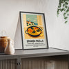 Framed Spanish Paella Kitchen - Spanish Food Print print