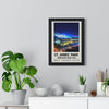 Framed St. James Park Newcastle Night Edition Stadium poster