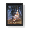 Star Wars 40Th Anniversary (New Hope Art) Star Wars 30x40cm poster framed main image