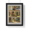 Star Wars Action on Endor's Moon Star Wars 30x40cm poster framed main image