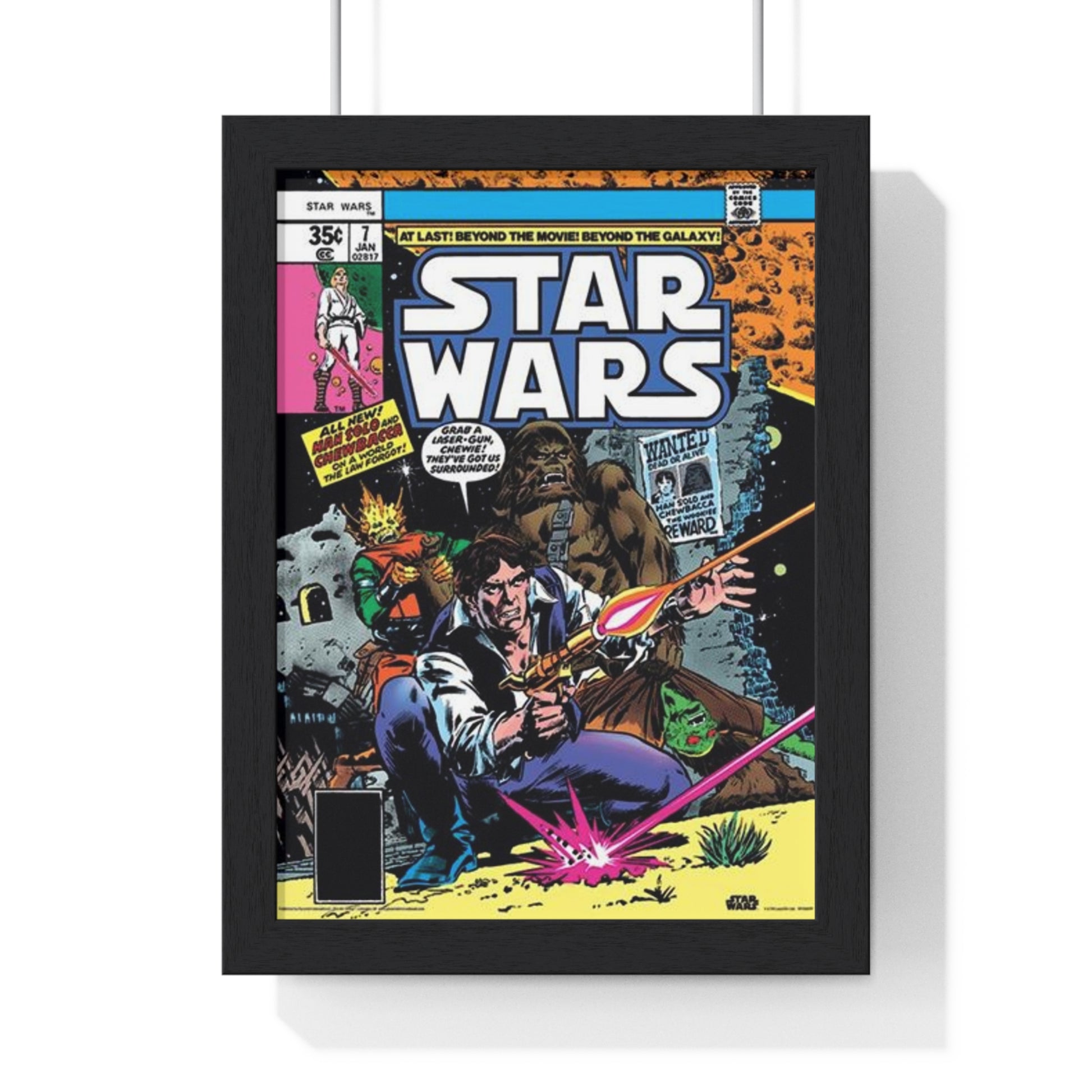 Star Wars Comics They've Got Us Surrounded Star Wars 30x40cm poster framed main image