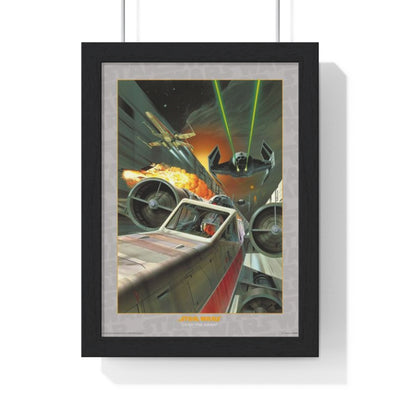 Star Wars Death Star Assault Star Wars poster wall art mockup