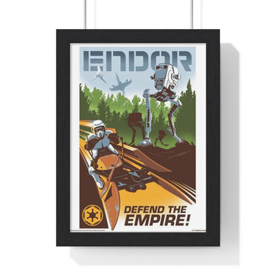 Star Wars Endor Star Wars 30x40cm poster framed main image