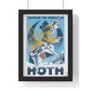 Star Wars Hoth Star Wars 30x40cm poster framed main image