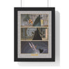 Star Wars Luke Battles Darth Vader Star Wars 30x40cm poster framed main image