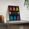 Star Wars Pride (R2-D2 Rainbow) Star Wars poster lifestyle mockup