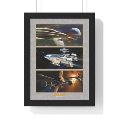 Star Wars Rebel Assault Star Wars 30x40cm poster framed main image