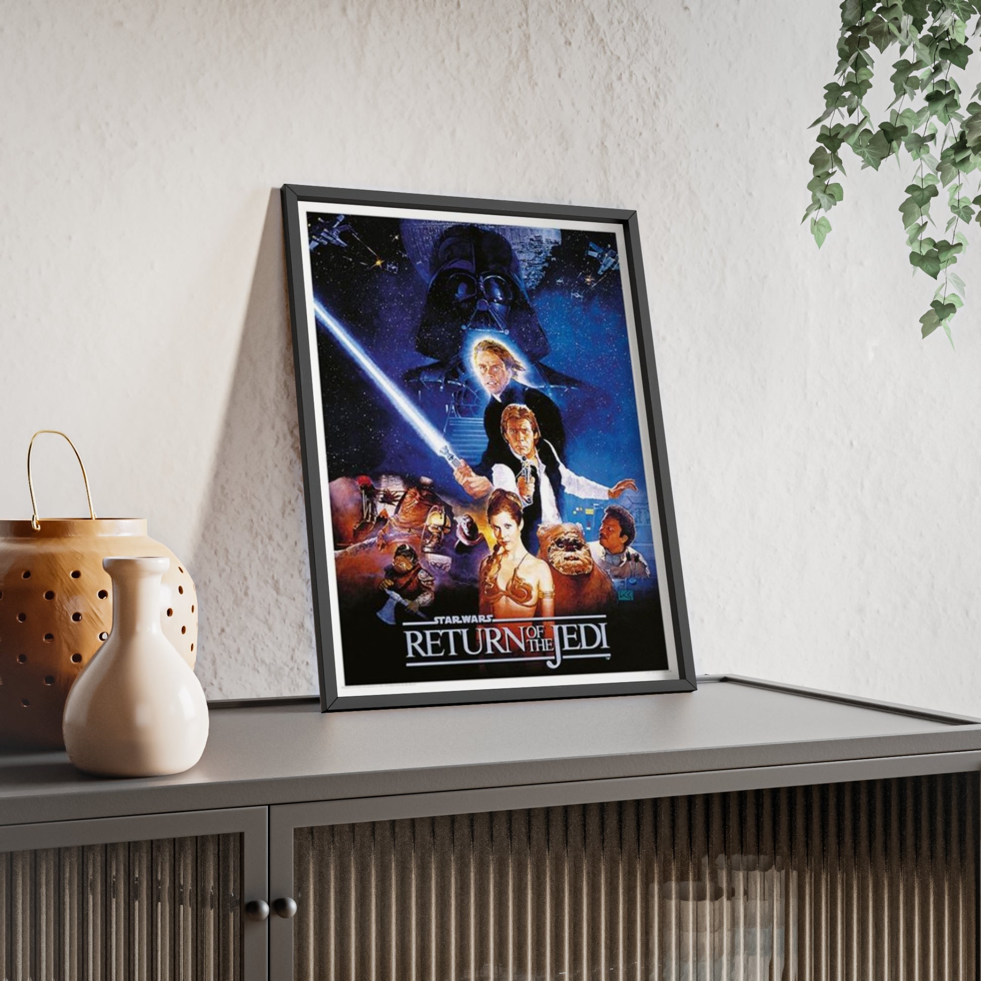 Star Wars Return Of the Jedi Star Wars poster lifestyle mockup