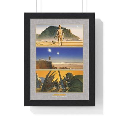Star Wars Tatooine the Saga Begins Star Wars 30x40cm poster framed main image