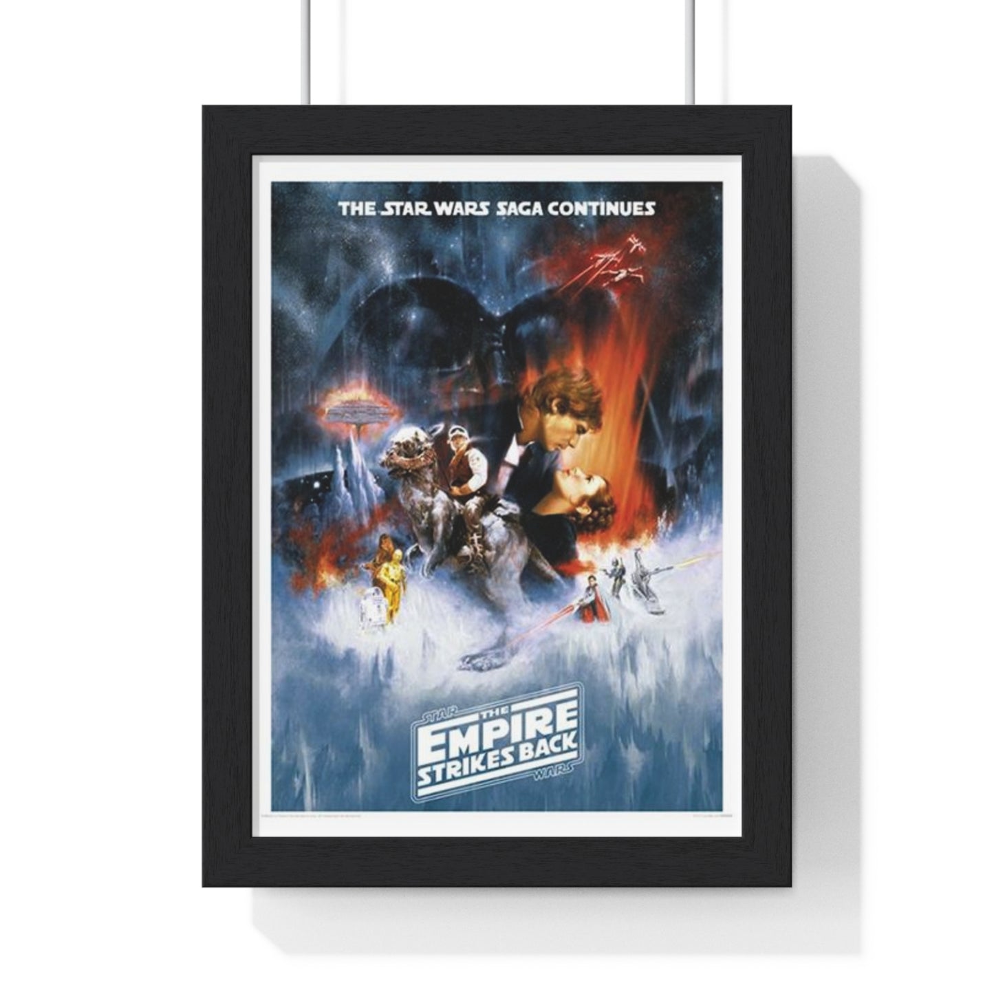 Star Wars The Empire Strikes Back Star Wars 30x40cm poster framed main image