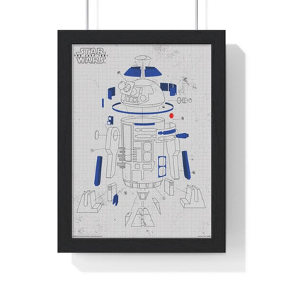Star Wars The Last Jedi (R2-D2 Exploded View) Star Wars 30x40cm poster framed main image