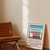 Framed Stoke City Bet365 Stadium poster