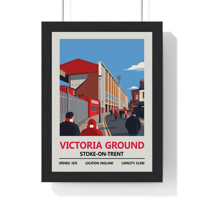 Stoke City Victoria Ground Stadium Print
