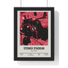 StoneX Stadium London Saracens Rugby Stadium Map Poster