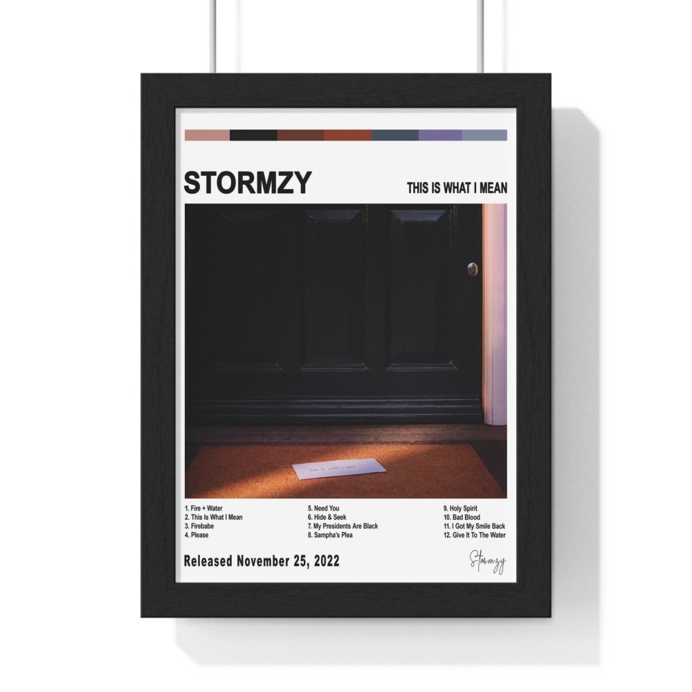 Stormzy Album Cover Poster - Poster Kingz