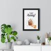 Framed Take Away Coffee Kitchen Print - Coffee Bar print
