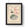 Framed Take Me to Italy Kitchen Print - Italian Food print