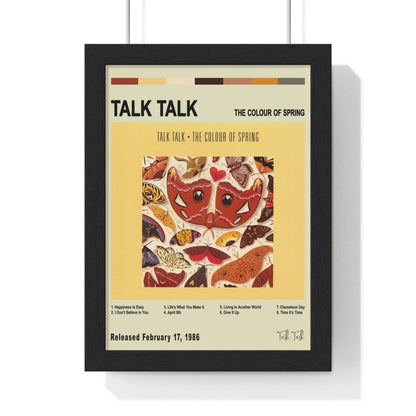 Talk Talk Album Cover Poster - Poster Kingz - A5 (unframed) - Vintage - The Colour of Spring