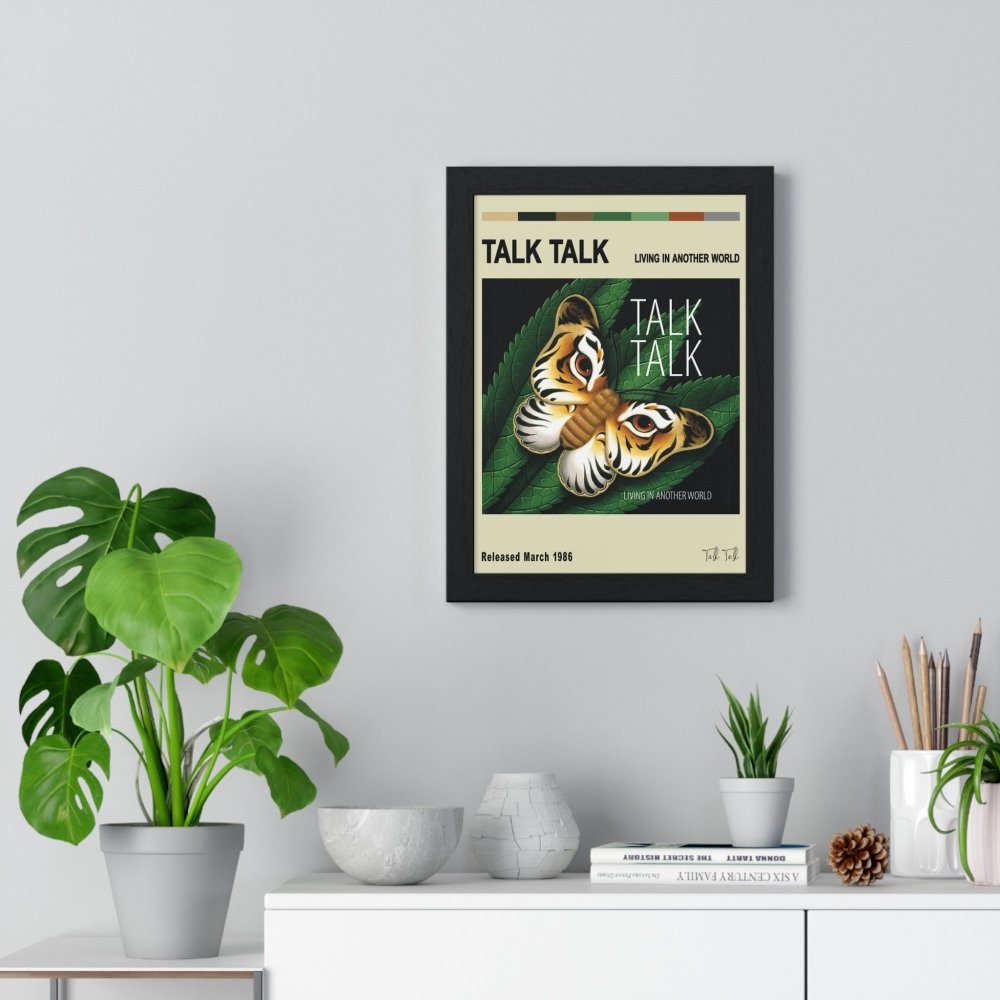 Talk Talk Album Cover Poster - Poster Kingz - A5 (unframed) - White - Living In Another World