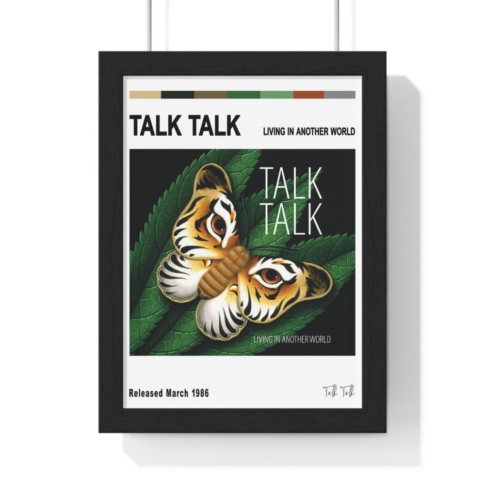 Talk Talk Album Cover Poster - Poster Kingz - A5 (unframed) - White - Living In Another World