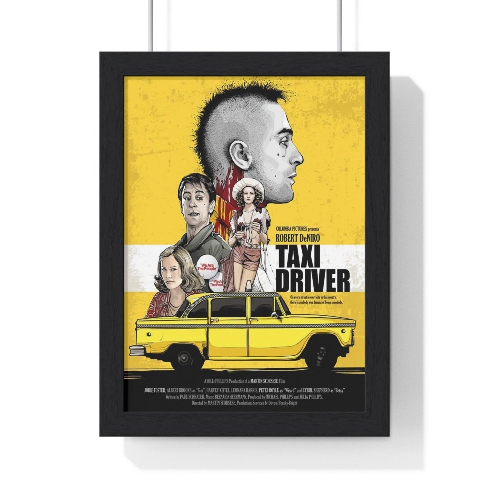 Taxi Driver Movie poster - Poster Kingz