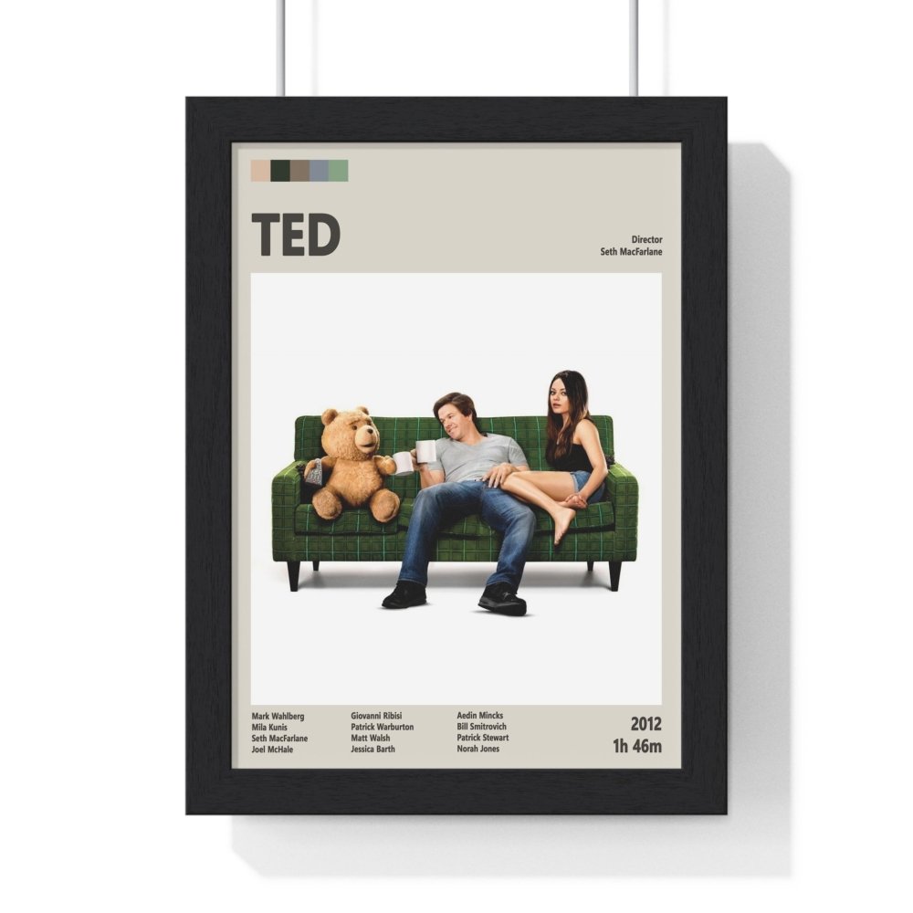 Ted 2021 – Comedy Art Print - Poster Kingz - A5 (Poster) - 