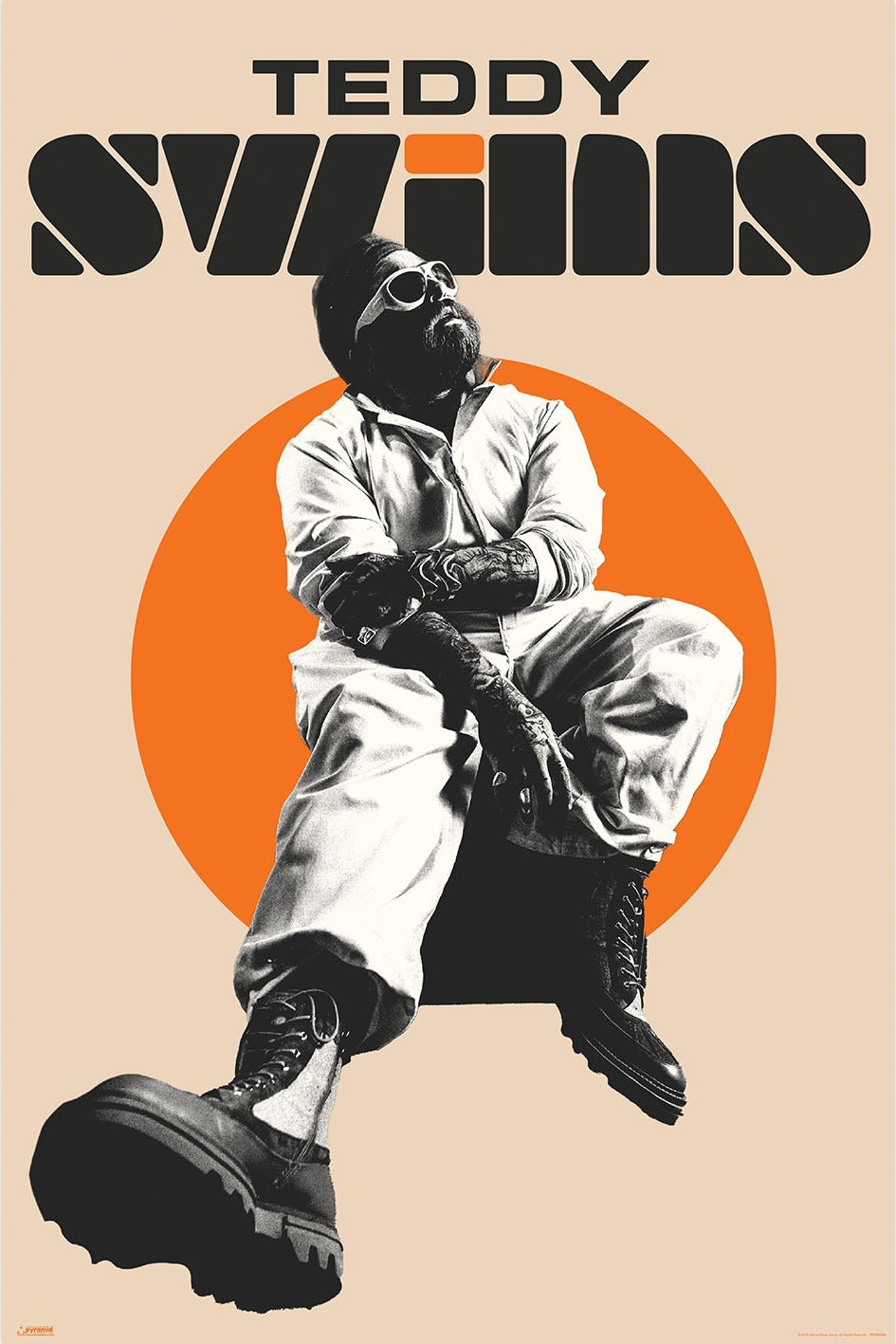 Teddy Swims Maxi Poster official Pyramid artwork