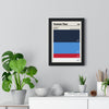 Framed Tennessee Titans colour swatch print