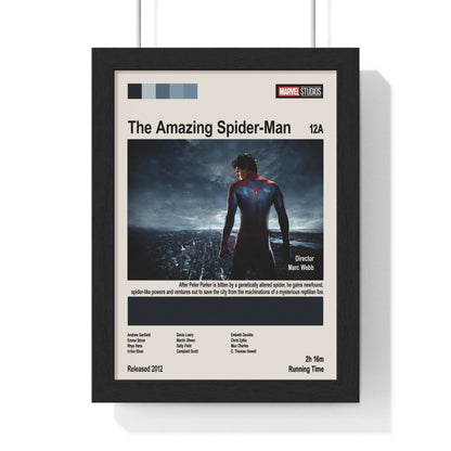 The Amazing Spider - Man 1 and 2 Poster – Dynamic Superhero Art Print - Poster Kingz - A5 (unframed) - Amazing Spider - Man 1 - 