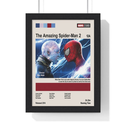 The Amazing Spider - Man 1 and 2 Poster – Dynamic Superhero Art Print - Poster Kingz - A5 (unframed) - Amazing Spider - Man 2 - 