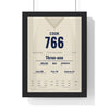 Alastair Cook Sydney 2011 Cricket Poster - 766 Runs Series Win Jumper Print framed in a black frame, ready to hang
