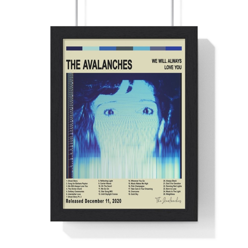 The Avalanches - We Will Always Love You Album Cover Poster - Poster Kingz - A5 (unframed) - Vintage - 