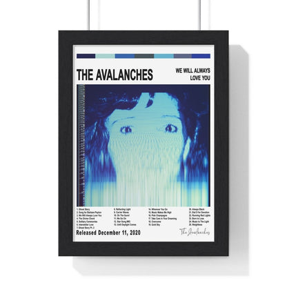 The Avalanches - We Will Always Love You Album Cover Poster - Poster Kingz - A5 (unframed) - White - 