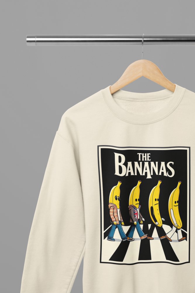 The Bananas Funny Beatles Abbey Road T-Shirt/Sweatshirt - Poster Kingz