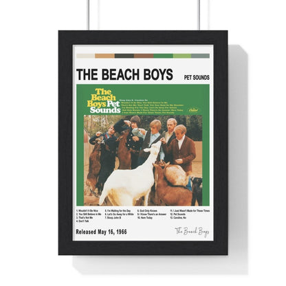 The Beach Boys Album Cover Poster - Poster Kingz - A5 (unframed) - White - Pet Sounds