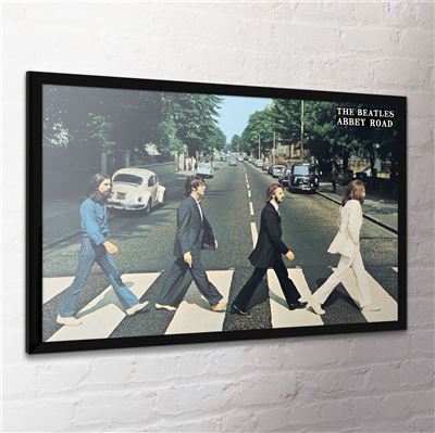 Framed The Beatles Abbey Road Album Artwork maxi poster