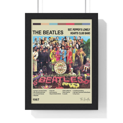 The Beatles - Album Poster - Poster Kingz - A5 (unframed) - Sgt. Pepper’s 1967 - Vintage - AlbumArt