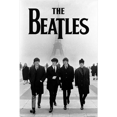 Framed The Beatles Paris Photo maxi poster
