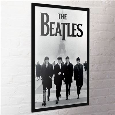 Framed The Beatles Paris Photo maxi poster