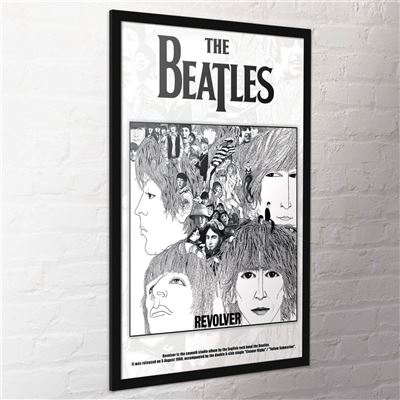 Framed The Beatles Revolver Album Artwork maxi poster