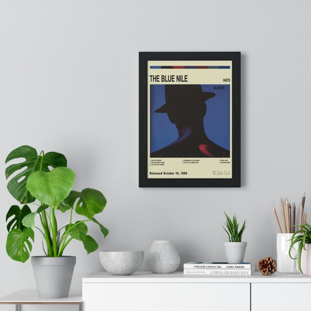 The Blue Nile - Hats Album Cover Poster - Poster Kingz - A5 (unframed) - White - 