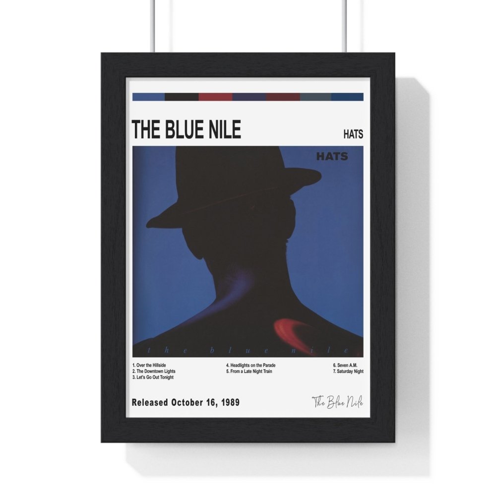 The Blue Nile - Hats Album Cover Poster - Poster Kingz - A5 (unframed) - White - 